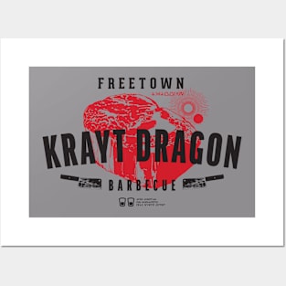 Freetown Krayt Dragon Barbecue Posters and Art